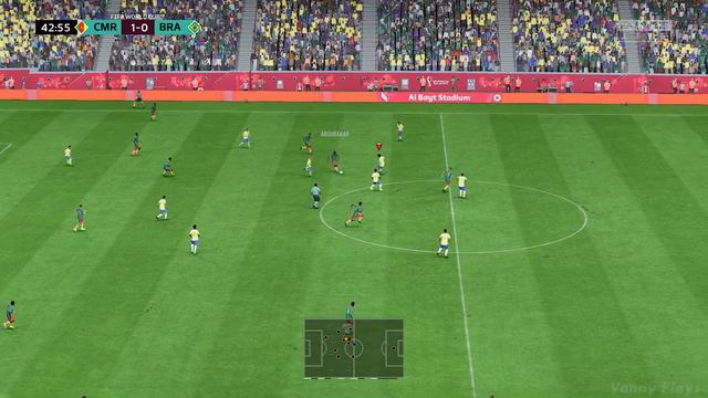 FIFA 23 - Qatar World Cup (2022) - Group Stage (47th Match) Group G - Cameroon vs Brazil смотреть онлайн