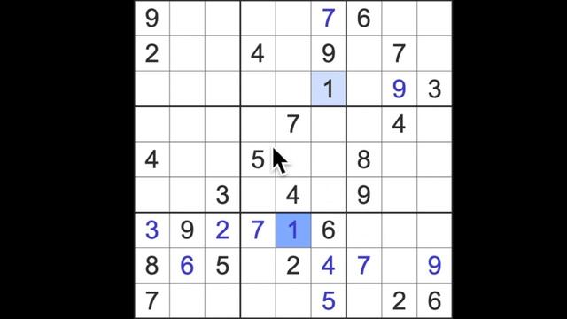 Sudoku solution – New York Times sudoku 12 June 2023 Hard level