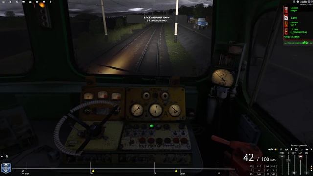 Trainz Railroad Simulator 2019 тестируем сценарий "Окно" карта Ростовский узел смотреть онлайн