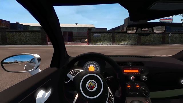 Euro Truck Simulator 2 - Fiat 500 Abarth (MOD) [1.33] смотреть онлайн