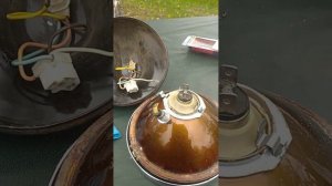 Минск установка LED фары часть 1.