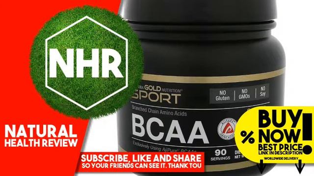 California Gold Nutrition, BCAA, AjiPure® Branched Chain Amino Acids, 16 oz 454 g смотреть онлайн