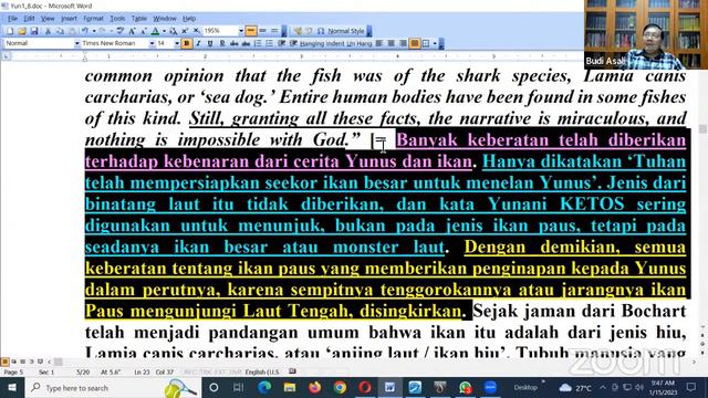Kebaktian Online GKRI Golgota 15 Januari 2023 | Yunus Ditelan Ikan | Yunus 1:8-17 (2) смотреть онлайн