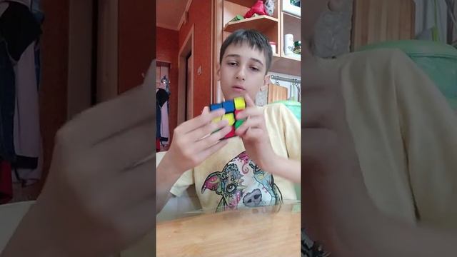 мой рекорд , кубик Рубика 3*3 за 1 мин 10 секунд смотреть онлайн