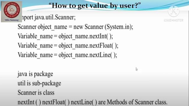"How to Enter Value by User?" in Java Programming Class-12 Lecture No-40 смотреть онлайн