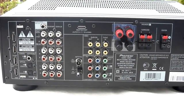 Pioneer VSX-520 5.1 AV-Receiver смотреть онлайн