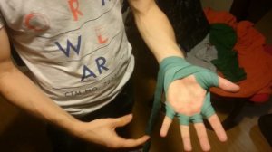 Намотка бинта 4-4.5 метра