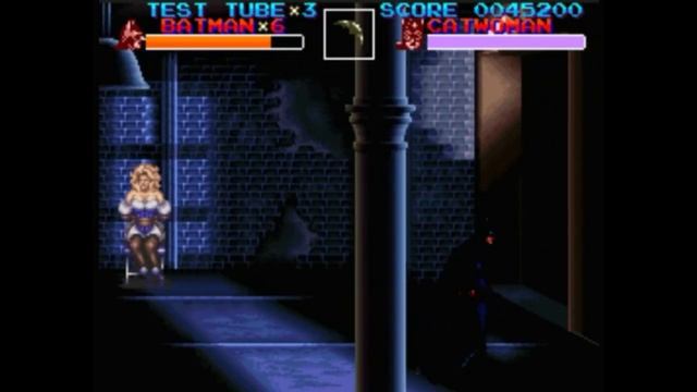 Super Nintendo (Snes) 16-bit Batman Returns Scene 4