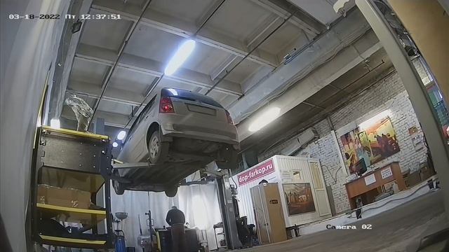 Установка защиты на KIA Picanto 2009 год. MOTODOR, арт. 01026 смотреть онлайн