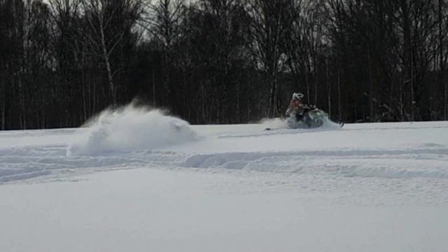 Новососедово, январь 2018, ARCTIC CAT HARD CORE смотреть онлайн