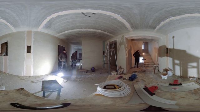Видео 360 Подготовка стен и потолка 360° смотреть онлайн