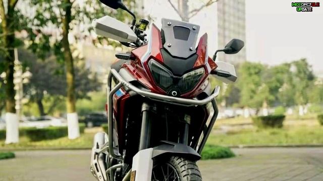 THE AMAZING TWIN OF AFRICA TWIN WITH 500CC ENGINE & CAMERA смотреть онлайн