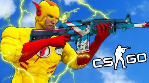 ФЛЭШ ВСТРЕТИЛ ОГРОМНОГО МОНСТРА В CS:GO! ОБЗОР МОДОВ В КС ГО! ВИДЕО ИГРА