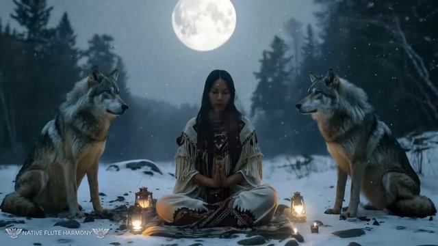 Wolf Goddess - Shamanic Music - Native American Flute Music for Meditation, Heal Your Mind смотреть онлайн