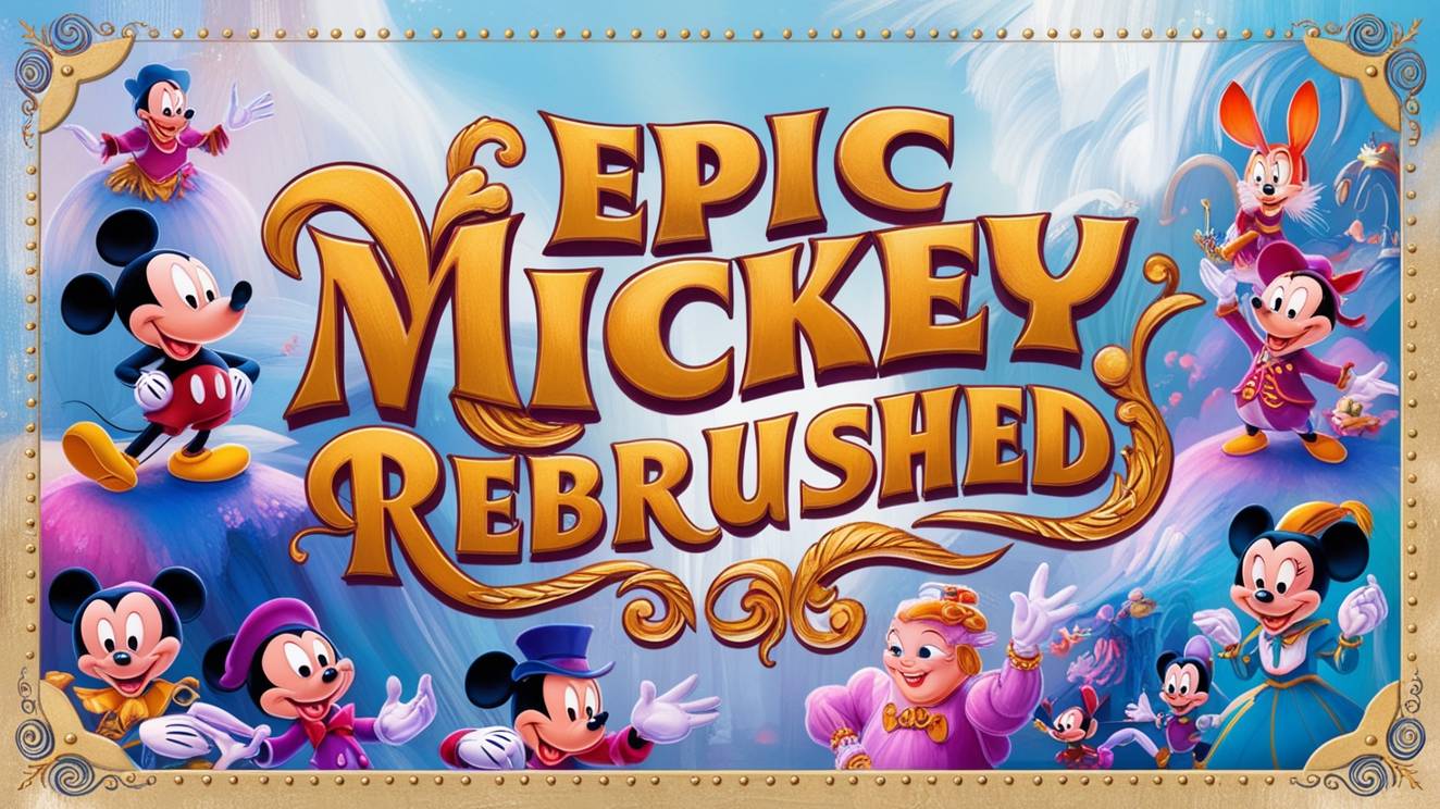 EPIC MICKEY REBRUSHED - Полная демо-версия игрового процесса смотреть онлайн