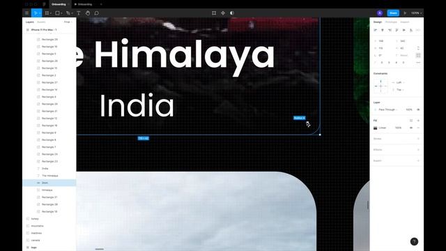 Travel app onboarding interaction in Figma смотреть онлайн