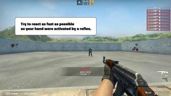 CS:GO Aim Training Routine For Basic Aim Skills: CSGOHUB MAP