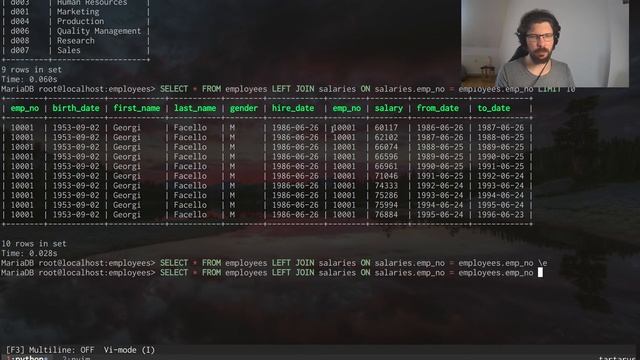 Powerful CLI clients for databases - MySQL, postgres, SQLite смотреть онлайн