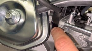 Открываем подсос мотобуксировщик глохнет