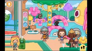 Toca boca. Ева и её семья. || 4 сезон 16 серия ||~☆ Тока бока домик(1,2) и аквапарк ☆~