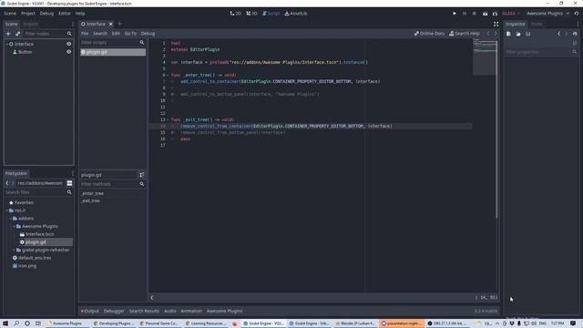 Developing Plugins for Godot Engine смотреть онлайн