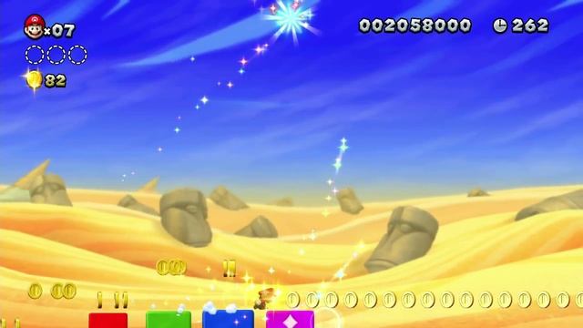 New Super Mario Bros. U -- Walking On Air in Run For It смотреть онлайн