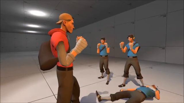 TF2 GMOD: Deathrun Fight test animation смотреть онлайн