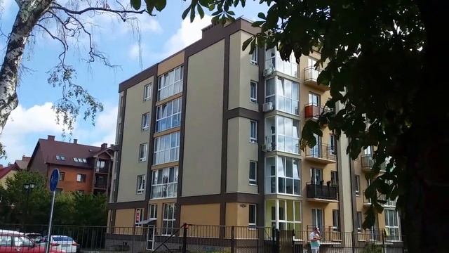 Прогулка по городу Пионерский. Калининградская область. смотреть онлайн