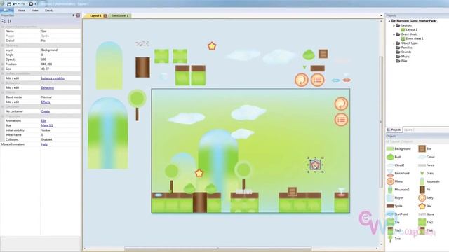 Platform Game Starter Pack & Construct 2 Create Your Own 2D Platform Game Without Programming Code смотреть онлайн