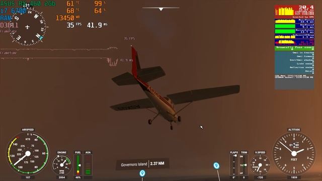 RX 460 2Gb | Microsoft Flight Simulator 2020 - 1080p - Low & Medium смотреть онлайн