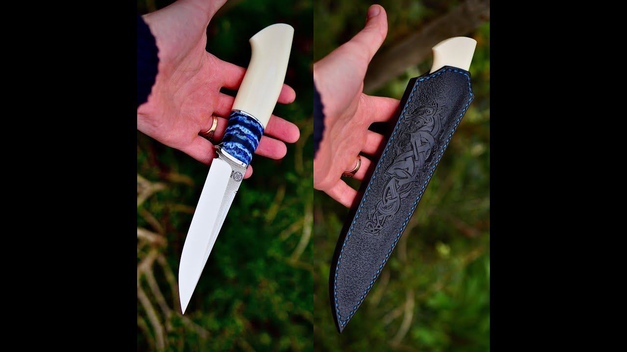Нож Scandi ручной работы. Handmade knives смотреть онлайн
