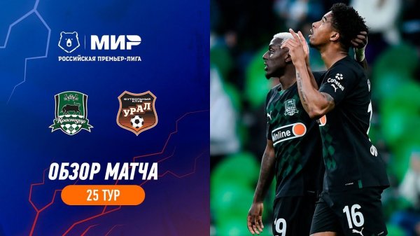 Highlights FC Krasnodar vs FC Ural (1-1) | RPL 2022/23
