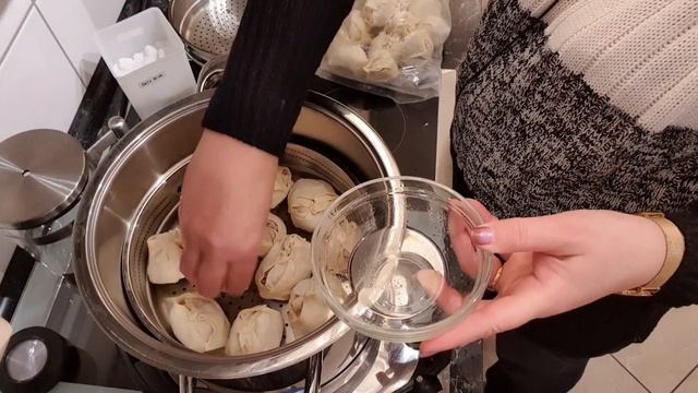 Манты в AMC #жизньвгермании #влог #моибудни #обзор #готовимдома