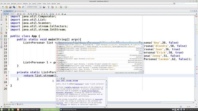 Filtrar objetos en una Lista con programación funcional Java смотреть онлайн