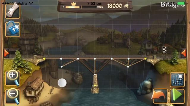 Bridge Constructor Medieval - Chapter 1 - Bridge 3 смотреть онлайн