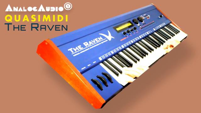 QUASIMIDI THE RAVEN MAX Synthesizer 1996 | HD DEMO смотреть онлайн