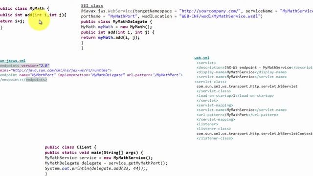 JAX - WS First My Math Example explained смотреть онлайн