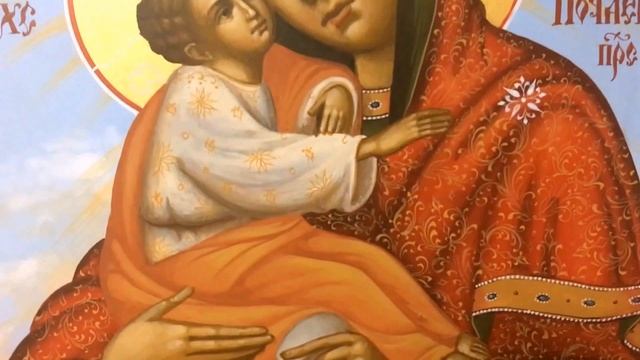 Рукописная икона Почаевская смотреть онлайн