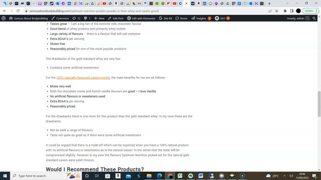 OPTIMUM NUTRITION PROTEIN POWDER REVIEW смотреть онлайн