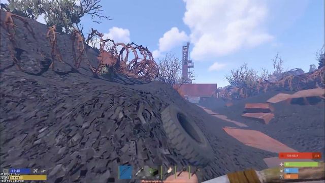 Rust - Исследуем новую РТ свалка смотреть онлайн