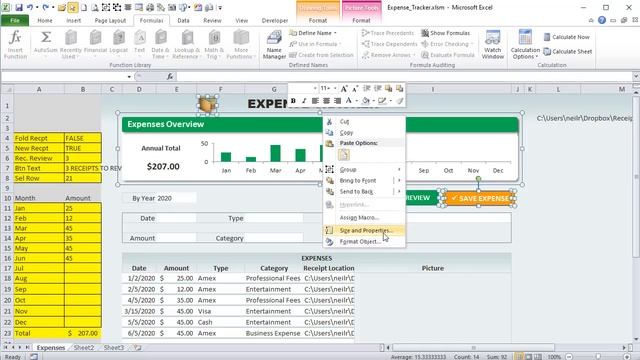 How To Create This Excel Expense Tracker With Mobile Receipt Upload From Scratch [Free Download] смотреть онлайн