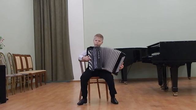 Пахельбель "Фуга до мажор" Егор Русинов смотреть онлайн