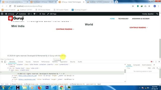 All WordPress Theme Change Footer # Copyright Without Plugin смотреть онлайн