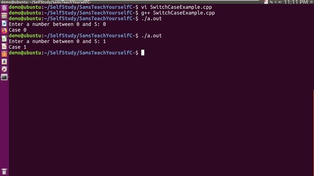 C++ | Switch Case Default Example смотреть онлайн