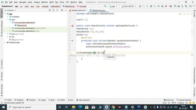 Radio button android studio || android tutorial for beginners in hindi смотреть онлайн
