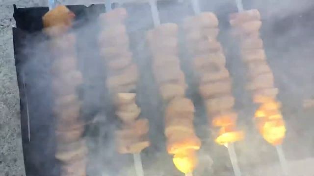 Отдых, шашлык , картошка с курдюком смотреть онлайн