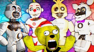 FNAF ШЕДОУ ФАНТАЙМ АНИМАТРОНИКИ СУЩЕСТВУЮТ НАШЕЛ СЕКТЕРНУЮ КОМНАТУ в ПИЦЦЕРИИ ЧИКИ ФНАФ !!!
