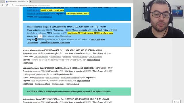 Notebook Lenovo Ideapad 3i Intel Core i3 I3-1115G4 [Unboxing] смотреть онлайн
