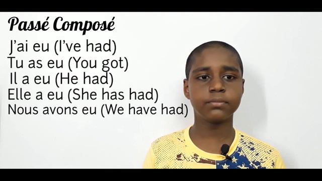 Avoir-To have Verb Conjugation in 3 Tenses(French with Vishwa) смотреть онлайн