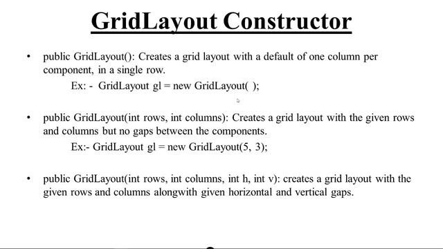 GridLayout in Java Applet (Hindi) смотреть онлайн